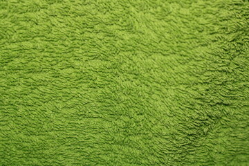 green terry towel large background