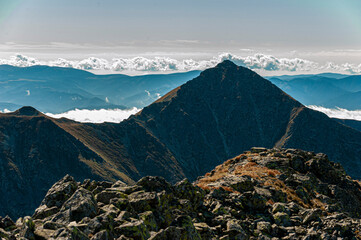 Tatry, polskie góry, na szlaku, 