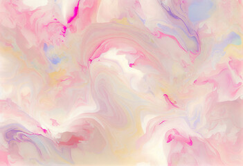 Cream color watercolor pattern background.