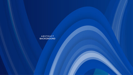 Dark blue vector rectangular background. Geometric background in square style with gradient