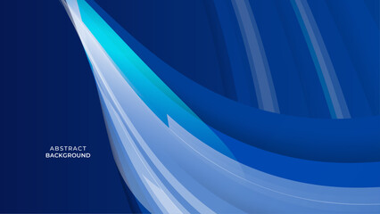 Dark blue vector rectangular background. Geometric background in square style with gradient