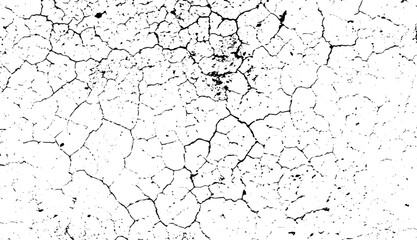 old wall background, a black and white vector of a cracked wall cracked cracked texture background, texture crack texture soil fractured texture cracks mud limestone concrete texture clay dried dusty  - obrazy, fototapety, plakaty