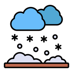 Snowing Icon
