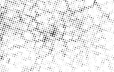 abstract background with dots, halftone dot pattern background vector, a set of four different abstract dots patterns,   a black and white drawing gradient dots effect, grunge effect with round circle