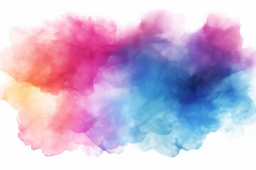 abstract watercolor hand drawn watercolor background, watercolor colorful background. . rainbow watercolor with clouds	
