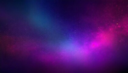 vibrant color gradient glowing space on black background empty cosmic blurred dark violet sky...