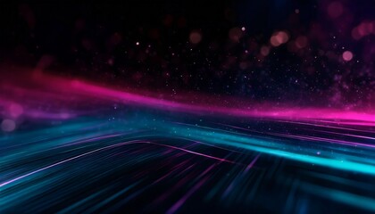 Fototapeta na wymiar abstract futuristic background with pink blue glowing neon moving high speed wave lines and bokeh lights data transfer concept fantastic wallpaper ai generative