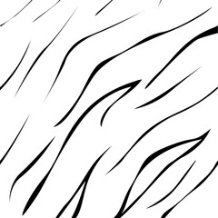 Tiger skin simple pattern seamless white version