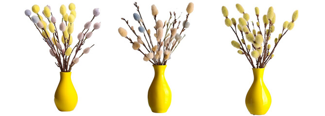 large soft easter catkins