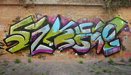 graffiti word art