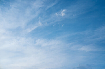 Summer blue sky cloud gradient light white background. Beauty clear cloudy in the sun calm bright...