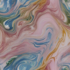 Fototapeta premium Pastel Fire pattern on marble. 