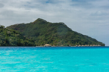 Fototapeta premium Huahine's lagoon, French Polynesia