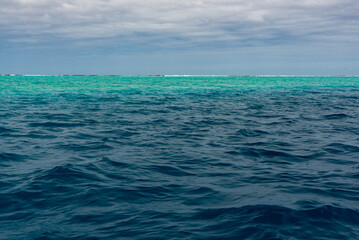 Fototapeta premium Huahine's lagoon, French Polynesia