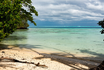 Hana Iti beach, Huahine, French Polynesia