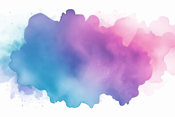 Obraz premium abstract watercolor hand drawn watercolor background, watercolor colorful background. . rainbow watercolor with clouds