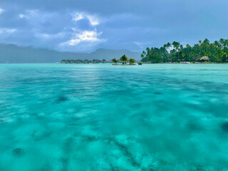 Taha'a's laggon, French Polynesia