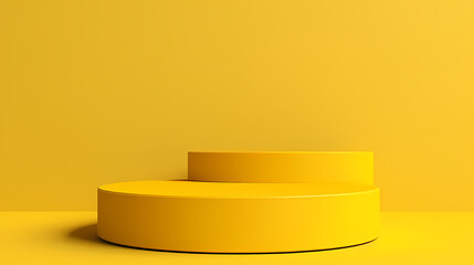 Simple product booth, podium, stage, product commercial photography background, cosmetics booth, promotional event