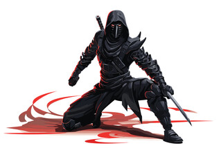ninja warrior with sword
