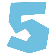 Super game colorful of modern number