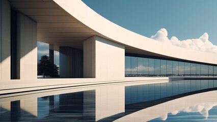 Fototapeta premium abstract building
