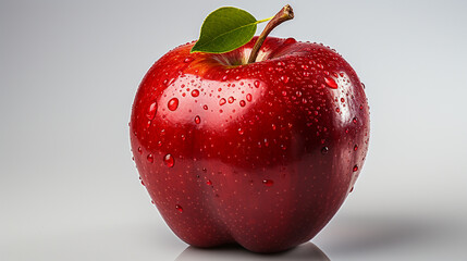 A Hyper-Realistic Apple Portrait in UHD