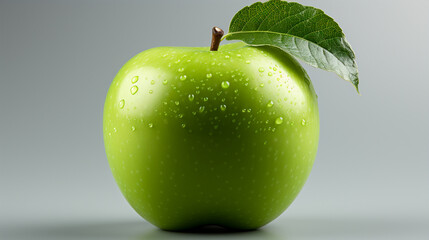 A Hyper-Realistic Apple Portrait in UHD