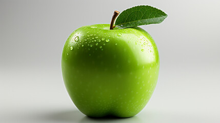 A Hyper-Realistic Apple Portrait in UHD