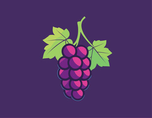 Grapes fruit icon image
