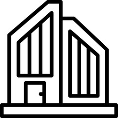 building line icon