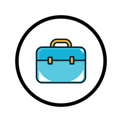 Business icon. Color business icon. Line business icon. Business icon set