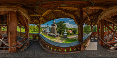 Cerkiew Berest panorama 360 © Maciej G. Szling