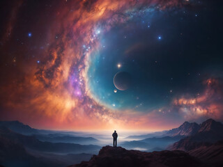 Fototapeta premium The space