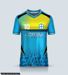 Sport jersey design fabric textile for sublimation