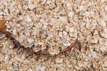 Whole grain, rolled oats