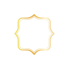 Gold line frame Element 