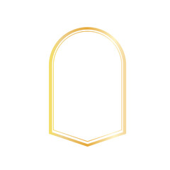 Gold line frame Element 
