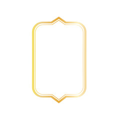 Gold line frame Element 