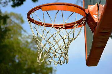 Basketballfieber: Ein spannender Moment auf dem Basketballplatz mit dynamischem Spielgeschehen und dem Fokus auf den Korbwurf