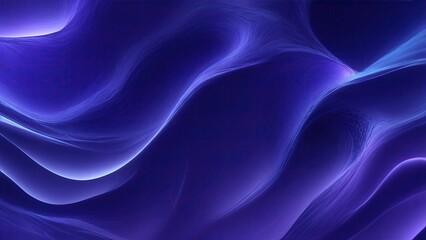Blue and Purple 3D waves abstract Background