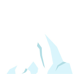 Floating Iceberg vektor 