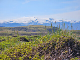 Iceland mountain view