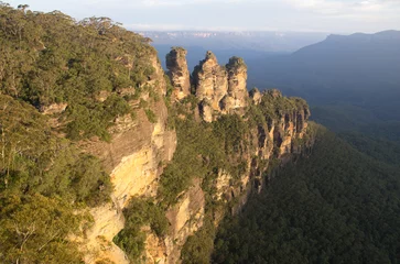 Printed roller blinds Three Sisters Three Sisters in blue mountains