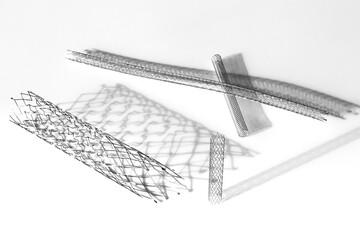 Stents, Metallgitter, Gef&auml;ssst&uuml;tze