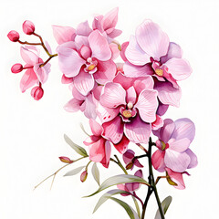 pink orchid flowers