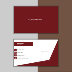 simple and elegant business card 