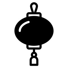 Chinese Latern Vector Graphic Icon 