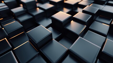 Abstract 3d modern geometric background