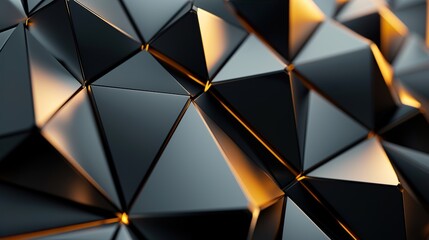 Abstract 3d modern geometric background