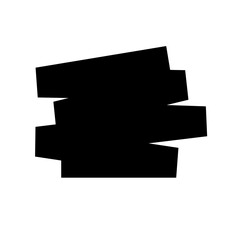 Abstract Sign zig zag